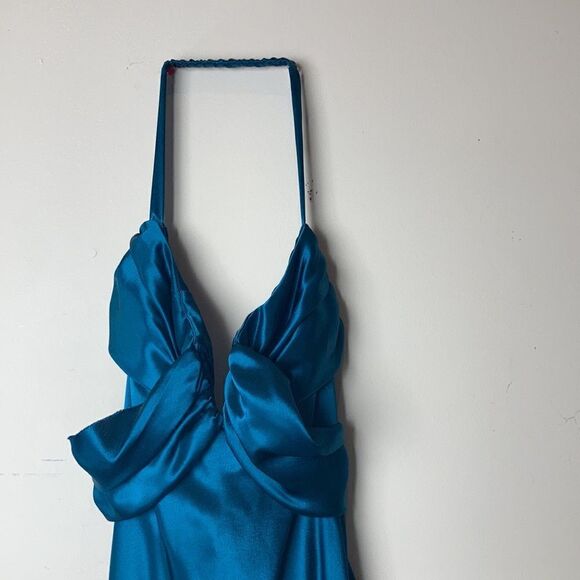 Teal dress - beautiful gown - Picture 2 of 7